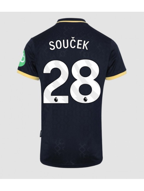 Moški Nogometna dresi replika West Ham United Tomas Soucek #28 Tretji 2025-26 Kratek rokav Moški Nogometna dresi replika West Ham United Tomas Soucek #28 Tretji 2025-26 Kratek rokav